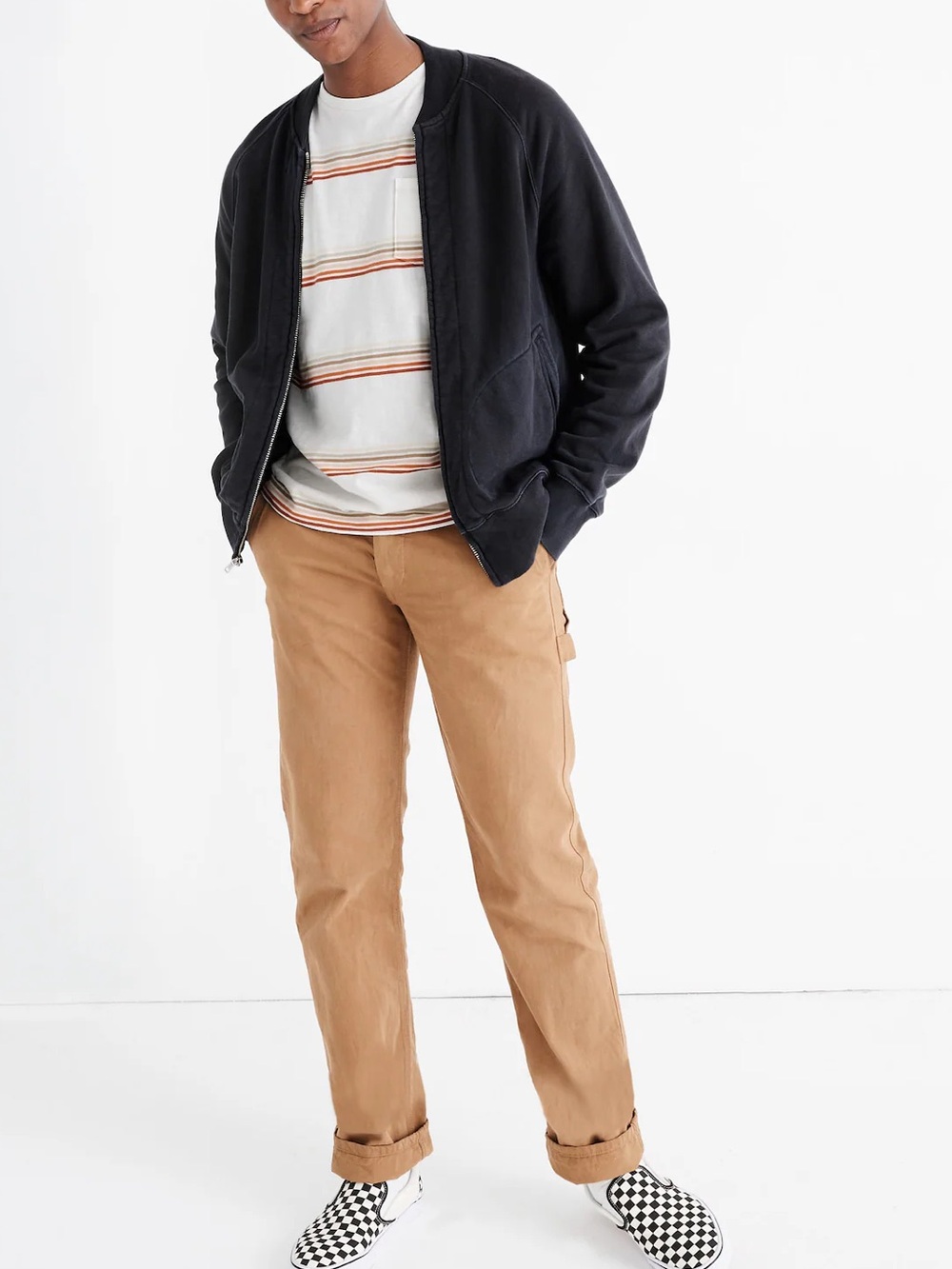 Madewell Sweatshirt Bomber Jacket